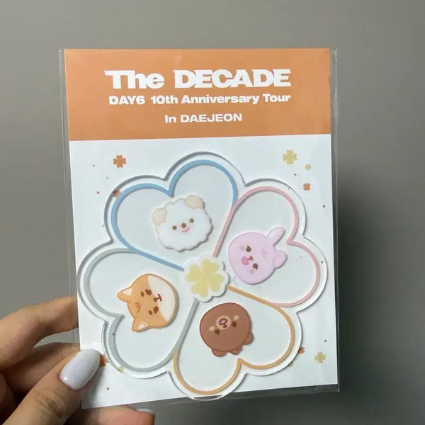 [BUNJANG] Day6 10th Anniversary Tour Cup Coaster / 데이식스 컵 코스터