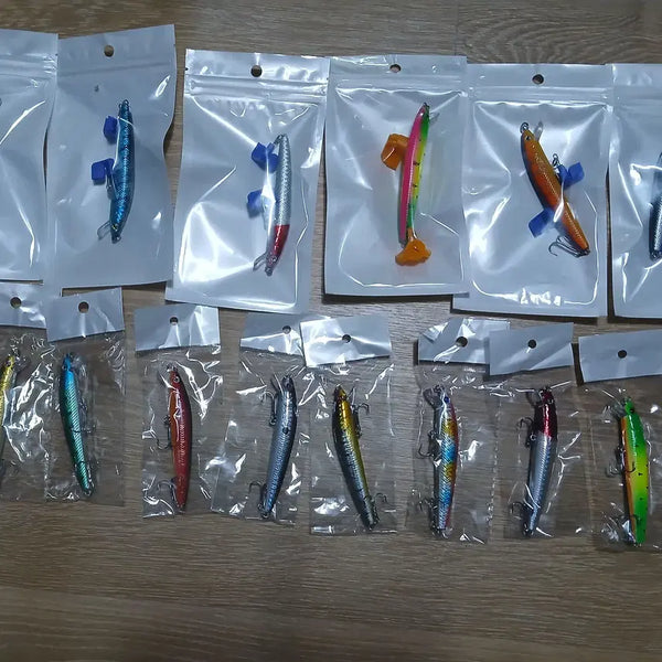 [BUNJANG] Crankbait Lures (15-Piece Set) / 크랭크 미노우 팝니다