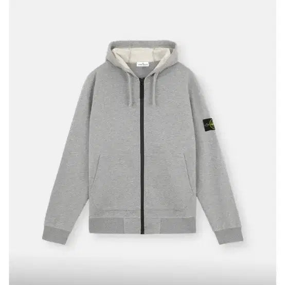[BUNJANG] Stone Island Hooded Zip-Up Sweatshirt / 스톤아일랜드 후드집업