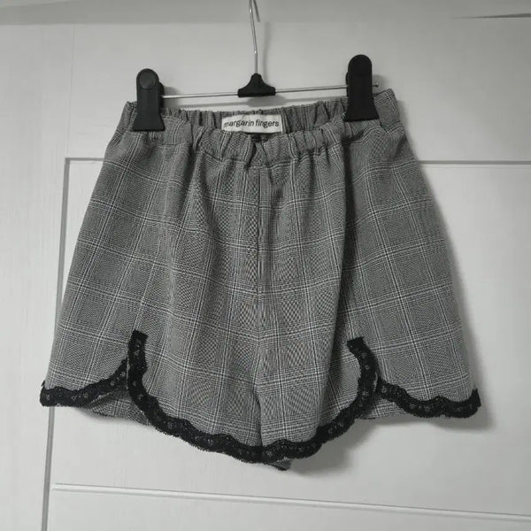 [BUNJANG] Margarine Fingers Checkered Shorts / 마가린핑거스 체크 숏팬츠