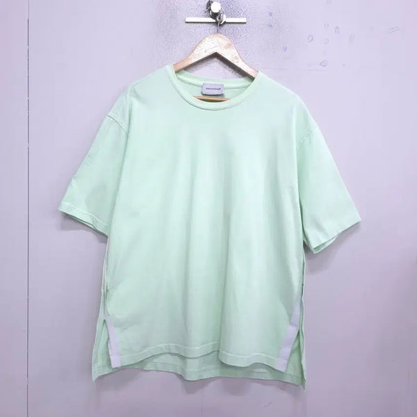 [BUNJANG] Solid Homme Men's Mint Short Sleeve T-Shirt / 솔리드옴므) 남성 민트 반팔 티셔츠 -105