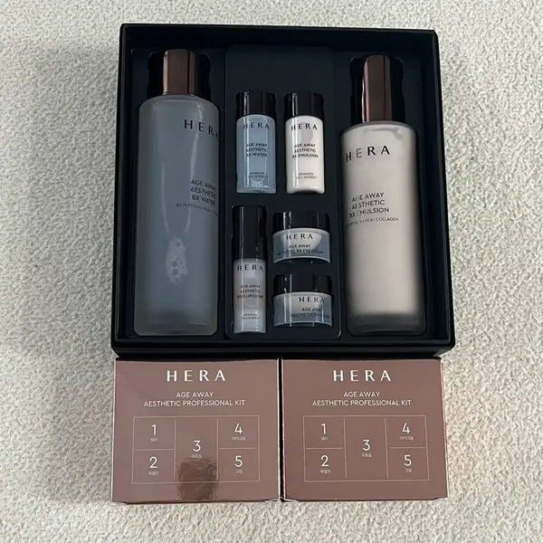 [BUNJANG] Hera Age Away 2-Piece Set + 2x 5-Piece Kits / 헤라 에이지 어웨이2종세트+5종키트2개