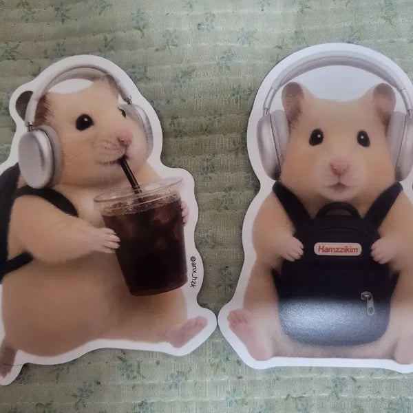 [BUNJANG] Kimhamzzi Sticker for Tamagotchi Mezushi Series 3 / 교환)김햄찌 스티커로 다마고치 메지루시 3탄 구해봐요