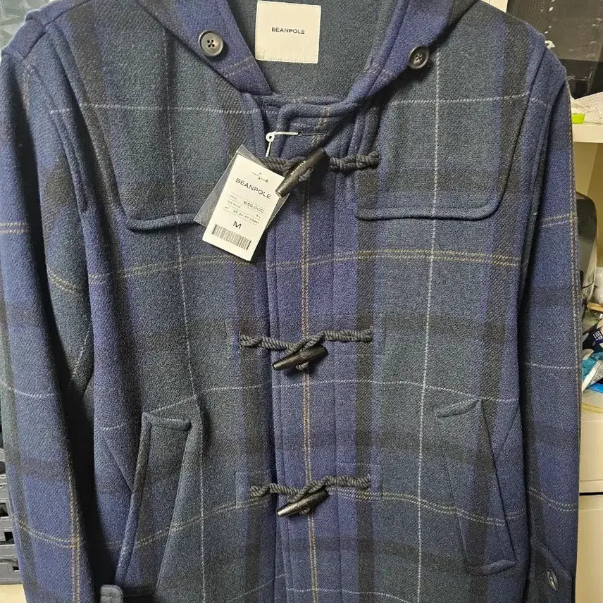 [BUNJANG] Beanpole Short Duffle Coat M / 빈폴 숏더플코트 M 새제품