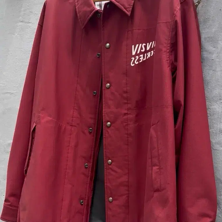 [BUNJANG] Visvim 2.5L Gore-Tex Coach Jacket Burgundy / 비즈빔 코치자켓 2.5L 고어텍스