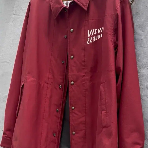 [BUNJANG] Visvim 2.5L Gore-Tex Coach Jacket Burgundy / 비즈빔 코치자켓 2.5L 고어텍스