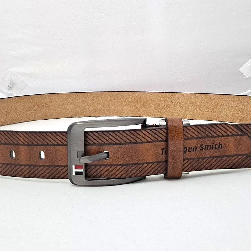 [BUNJANG] Wing Body Casual Belt Genuine Leather Interior / (무배)윙바디 캐쥬얼벨트 내피 소가죽 허리띠 38