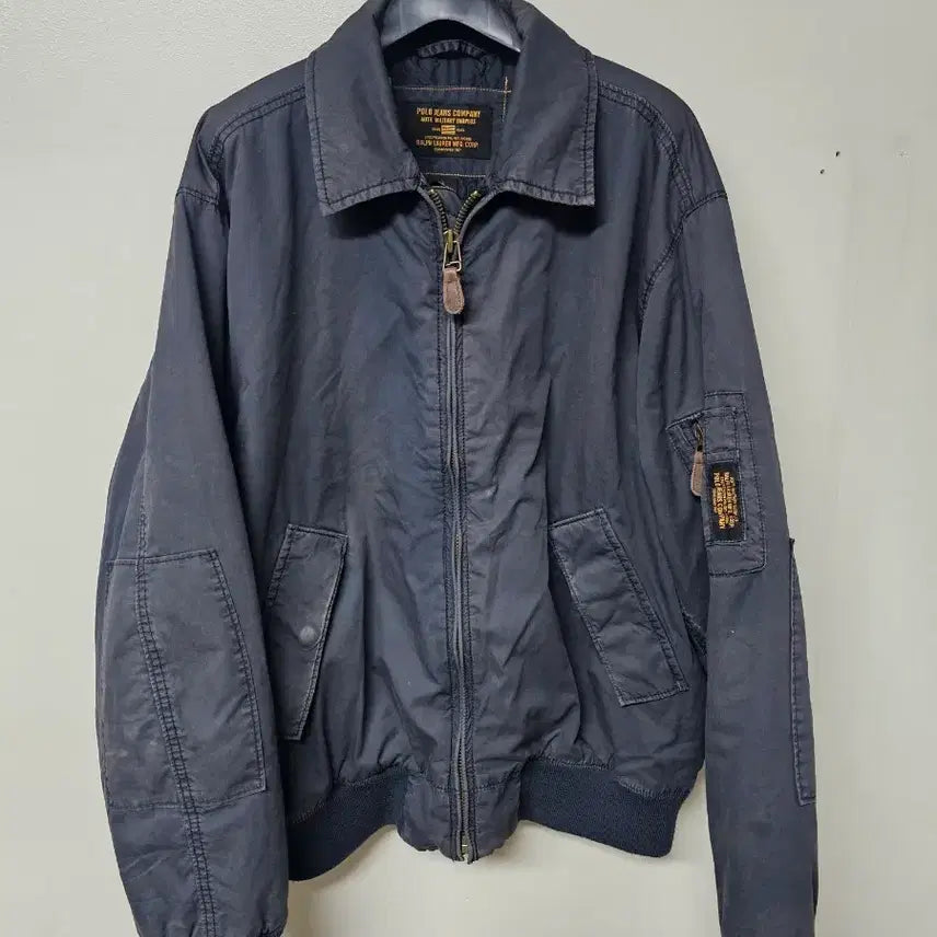 [BUNJANG] Polo Ralph Lauren Jeans Company Military Flight Jacket L / [100]정품 폴로 랄프로렌 진스 컴퍼니 밀리터리 항공자켓  L