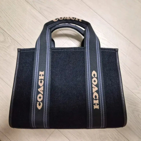 [BUNJANG] Coach Authentic Denim Tote Bag / 정품 코치 데님 토트백