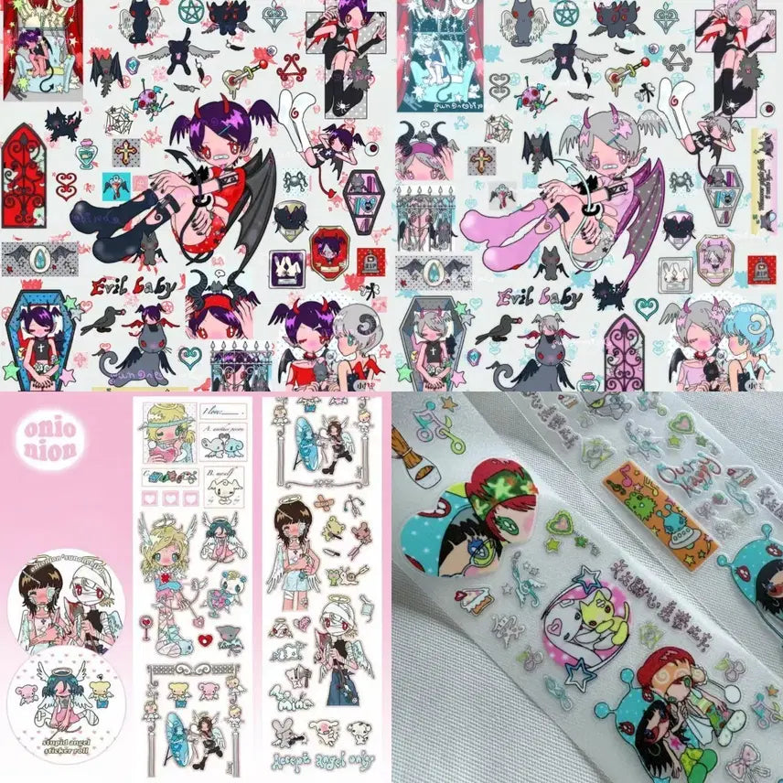 [BUNJANG] Sunonebird Kiss Cut Sticker Set / 선원버드 키스컷띵 2종 sunonebird