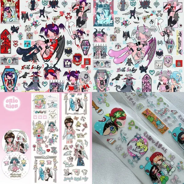 [BUNJANG] Sunonebird Kiss Cut Sticker Set / 선원버드 키스컷띵 2종 sunonebird