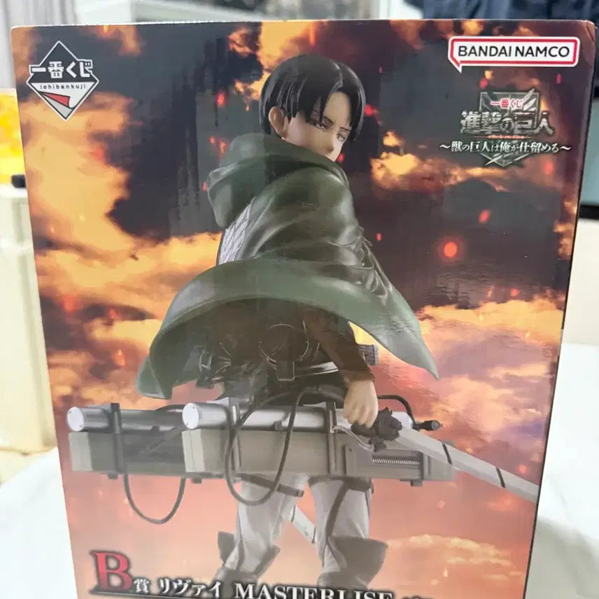 [BUNJANG] Attack on Titan Levi Figure Ichiban Kuji B Prize (Sealed) / (미개봉, 내수용) 진격의 거인 제일복권 리바이 B상