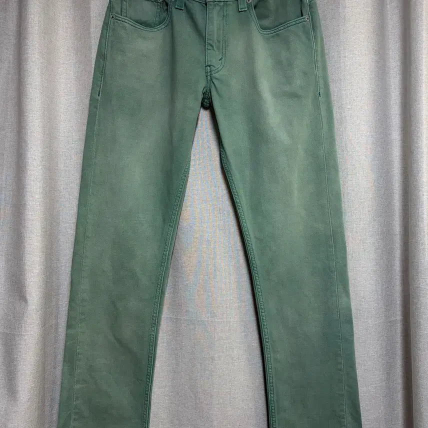 [BUNJANG] Levi's 511 Green Slim Fit Pants W32 / 리바이스 511 그린 슬림핏 팬츠 W32