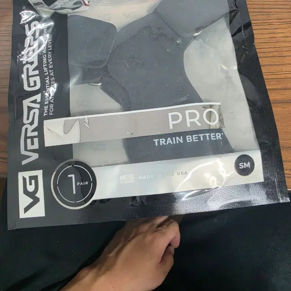 [BUNJANG] Versa Gripps Pro Lifting Grips S Black / 베르사그립 프로 PRO 리프팅 그립 s사이즈 블랙 헬스 스트랩