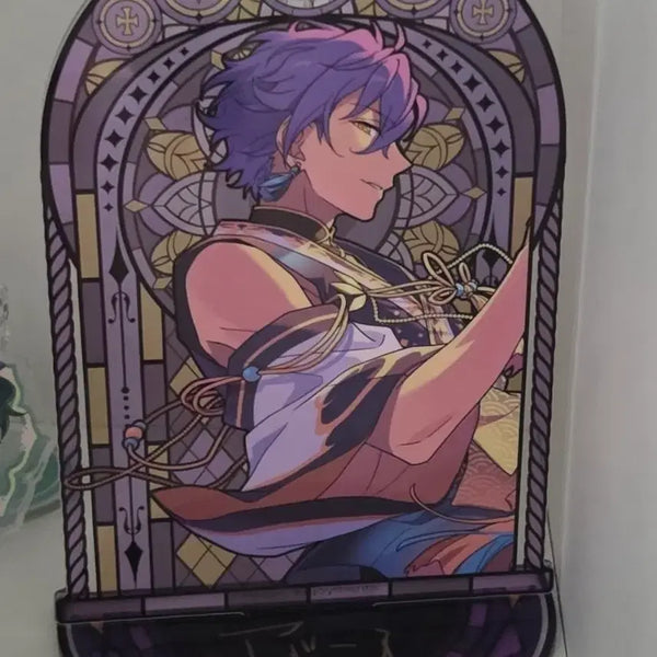 [BUNJANG] Ensemble Stars Adonis Stained Glass Acrylic Stand / 앙스타 아도니스 스테인드 글라스