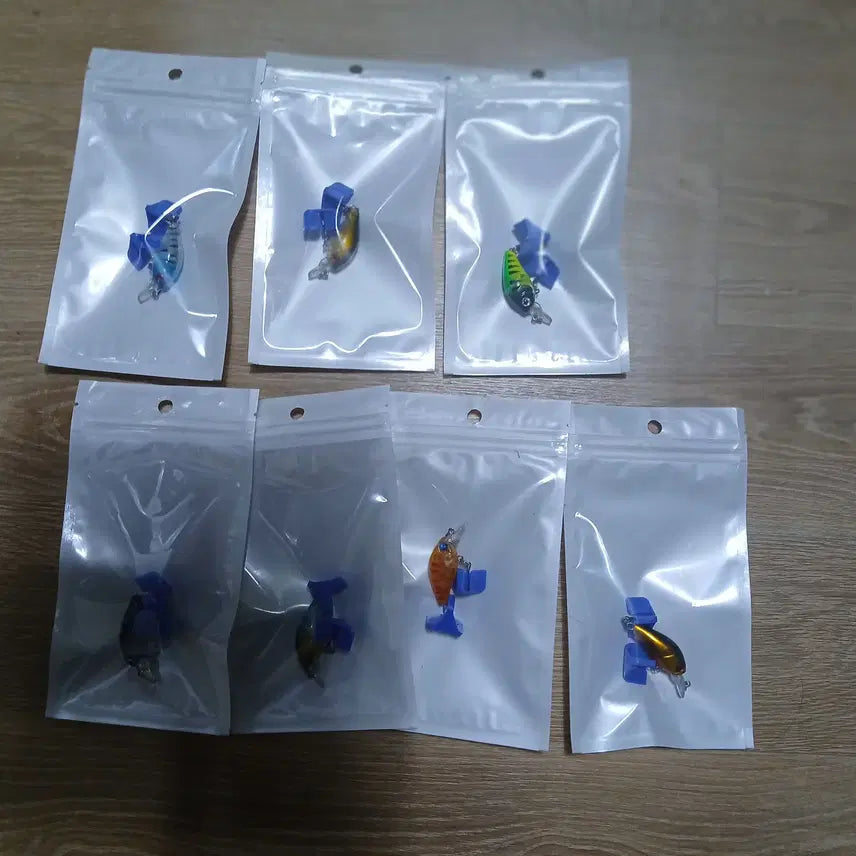 [BUNJANG] Crankbait Minnow Lure Set (7 Types) / 크랭크베이트 미노우 계류낚시 민물루어채비 배스바이브 7종 팝니다