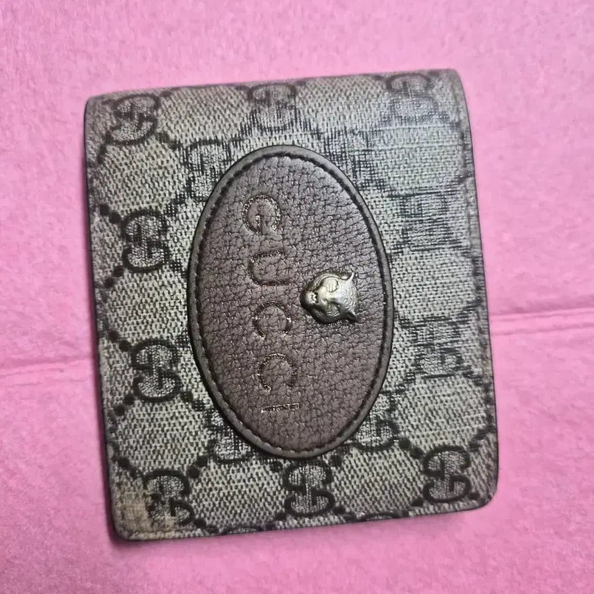 [BUNJANG] Gucci Neo GG Supreme Two-Tone Bifold Wallet / 구찌정품 네오GG수프림투톤반지갑