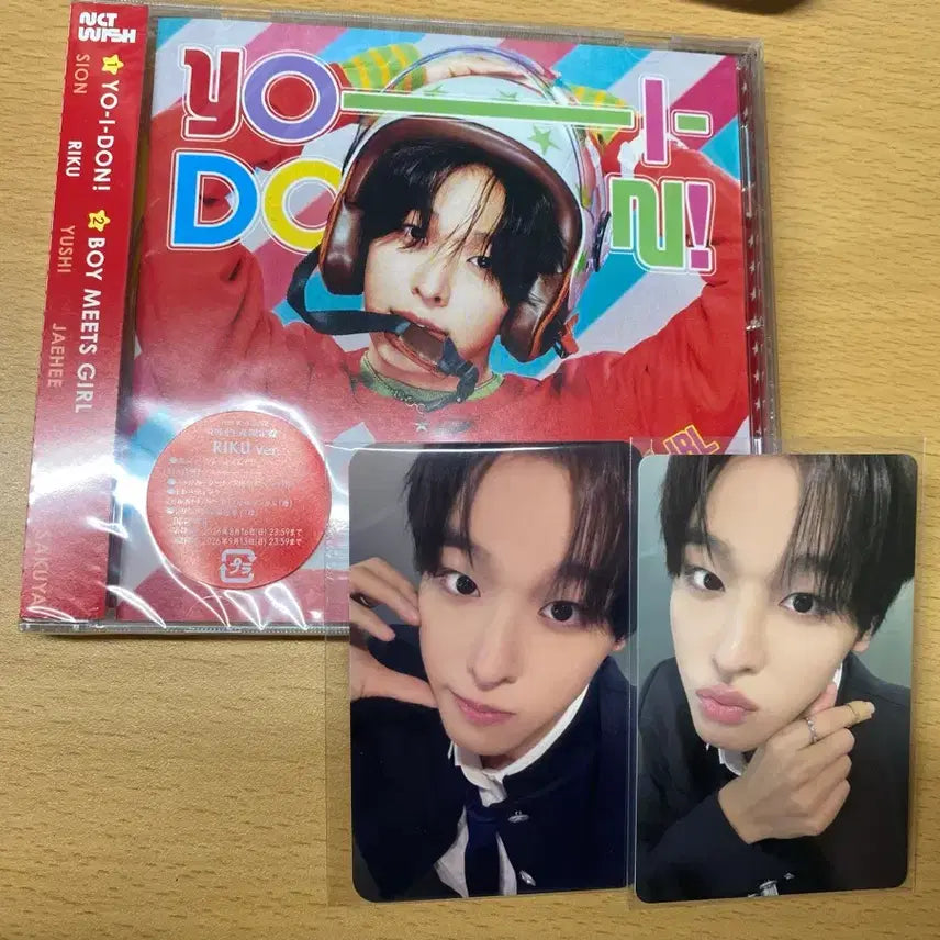 [BUNJANG] NCT WISH Riku Japanese Single 'Yo-i-don', 'Boy Meets Girl' Sealed Album / (미개봉) 엔시티위시 리쿠 일본싱글 요이돈, 보밋걸