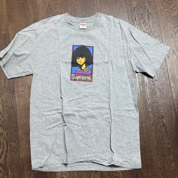 [BUNJANG] Supreme Graphic T-Shirt Grey L / 슈프림 티 그레이 L 사이즈