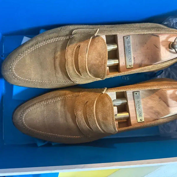 [BUNJANG] SUTOMANTERASSI Suede Loafers / 수토만테라시 로퍼