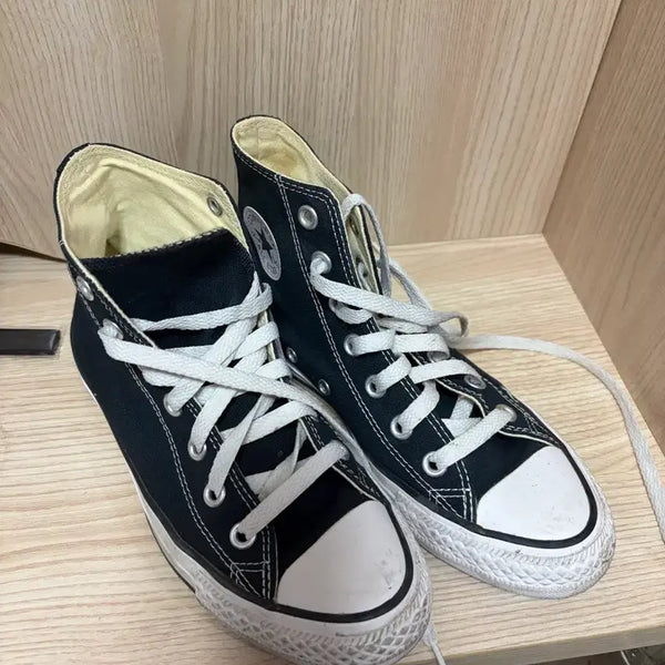 [BUNJANG] Converse Chuck Taylor All Star Black High Top (230) / 컨버스 척테일러 올스타 블랙 하이탑 230