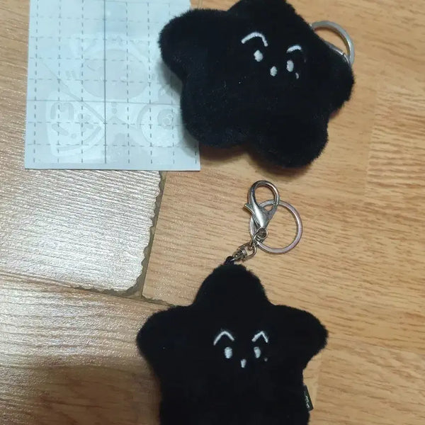[BUNJANG] NCT Mark Black Starfish Keychain Doll / 엔시티 마크 불가사리 흑가사리 키링 인형 맠가사리