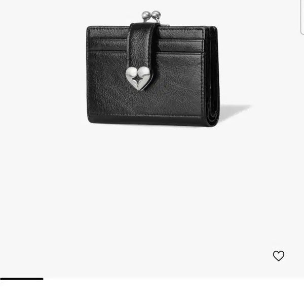 [BUNJANG] Fennec Krinkle Harty Frame Bridge Wallet Black / 펜넥 크링클 하티 프레임 브릿지 월렛 블랙