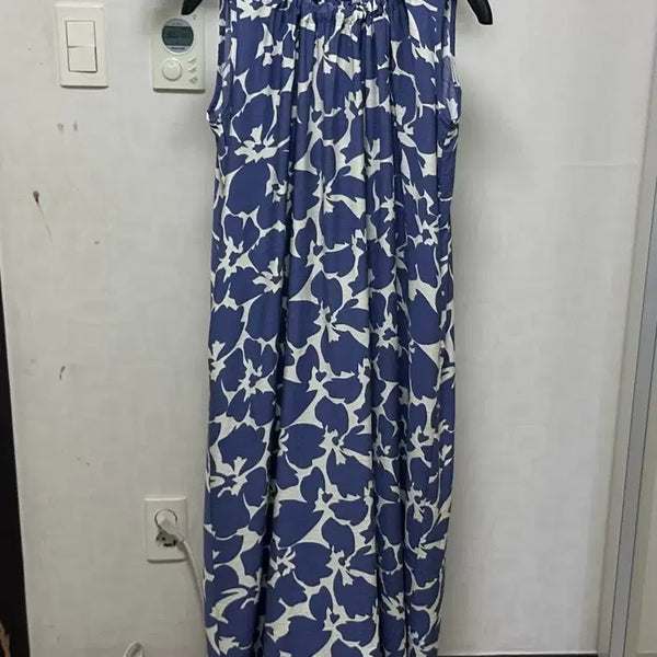 [BUNJANG] Purple Long Dress (Free Size) / 보라  롱뤈피스(프리)