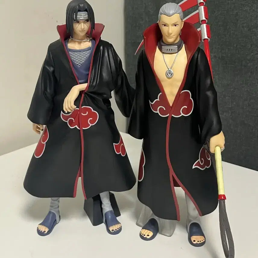 [BUNJANG] Naruto Akatsuki Itachi & Hidan Figure Set / 나루토 아카츠키 이타치, 히단 피규어