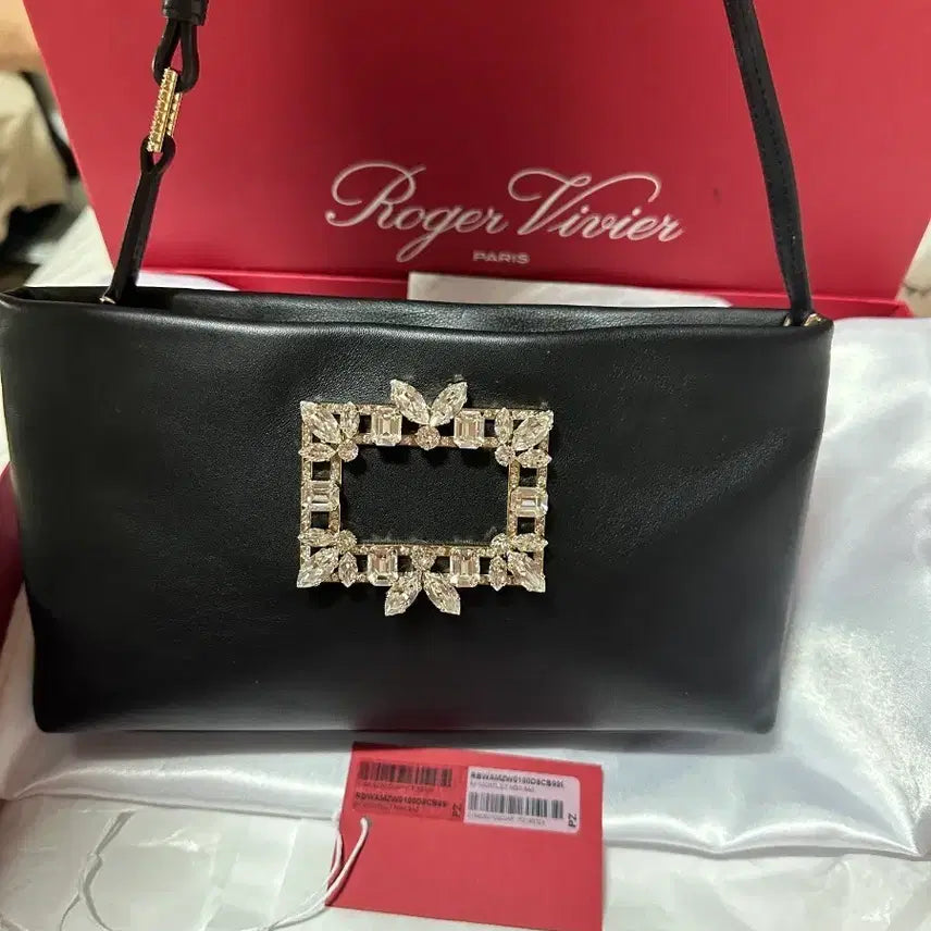 [BUNJANG] Roger Vivier Night Lily Shoulder Bag / 로저비비에 나이트릴리 숄더백