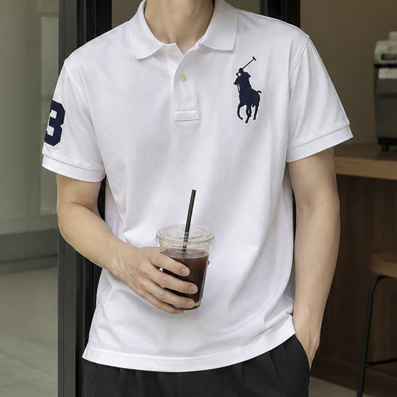 [BUNJANG] Polo Ralph Lauren Big Pony Custom Slim Fit Short Sleeve Polo Shirt / [새상품] 폴로 빅포니 반팔 카라티 PK POLO