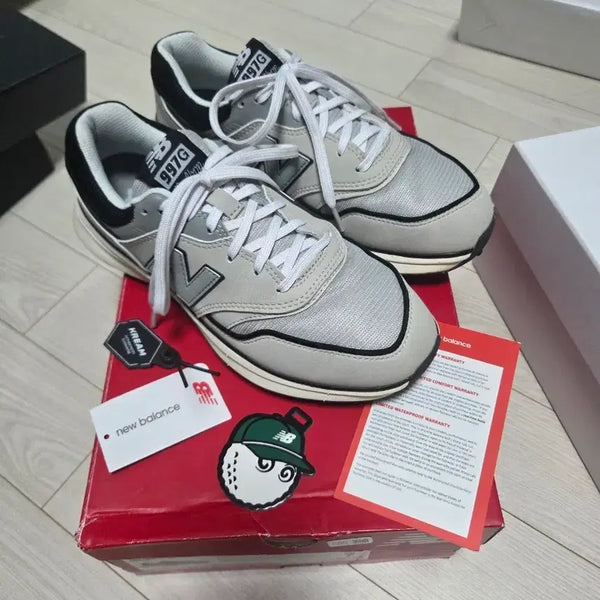 [BUNJANG] New Balance x Malbon 997 Golf Shoes Sand 250 / 뉴발란스x말본  997  골프화 샌드 250