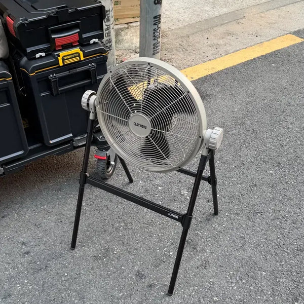 [BUNJANG] Cremore M14 Camping Fan with Battery and Extension Pole / 크레모아 m14 l 캠핑용 선풍기 (배터리+연장폴대)