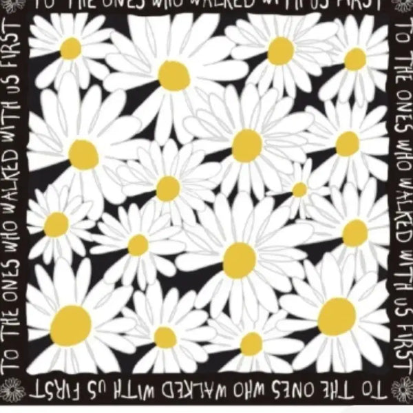 [BUNJANG] Pimawon Toy Story Daisy Pattern Scarf / 현물 토이스토리 피마원 면 스카프