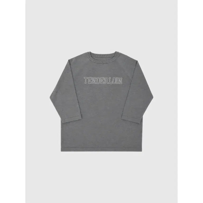 [BUNJANG] Tenderloin Silk Knit Football Short Sleeve T-Shirt / 텐더로인 실크니트 풋볼반팔티셔츠