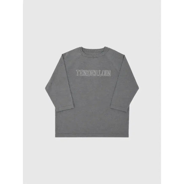 [BUNJANG] Tenderloin Silk Knit Football Short Sleeve T-Shirt / 텐더로인 실크니트 풋볼반팔티셔츠