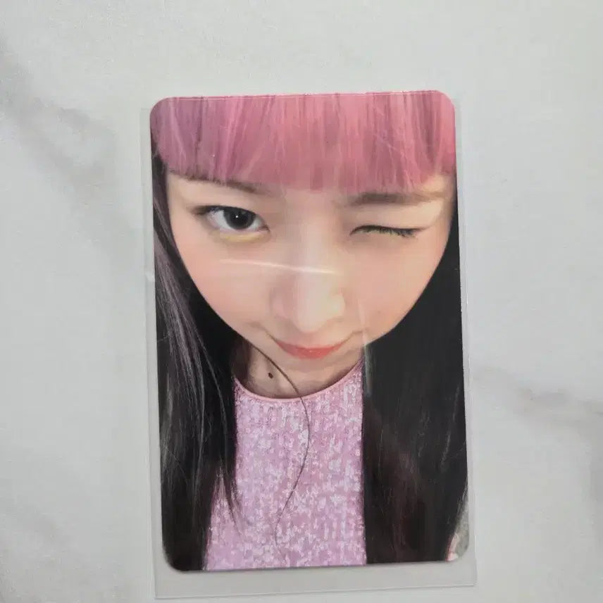 [BUNJANG] IVE Rei Secret QQ Music Closeup Photocard / 아이브 레이 시크릿 QQ뮤직 큐큐뮤직 얼빡 포토카드
