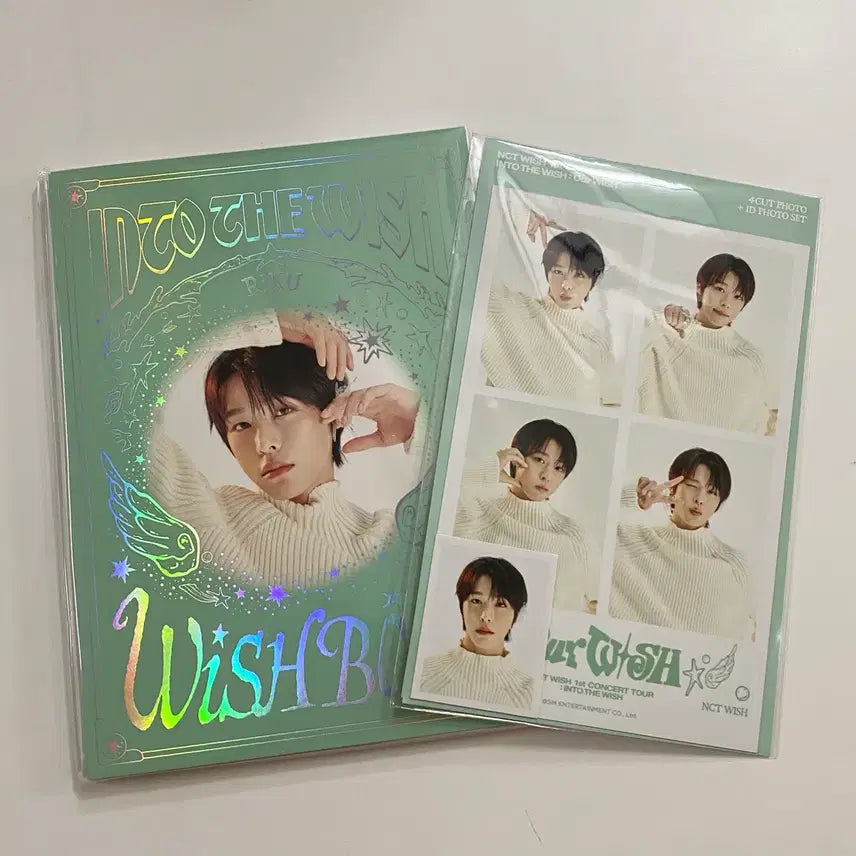 [BUNJANG] NCT WISH Our Wish Riku Suneobook, Four-Cut Photo Bundle Set / [당일발송] 엔시티 위시 아워위시 리쿠 소원북, 네컷사진 일괄