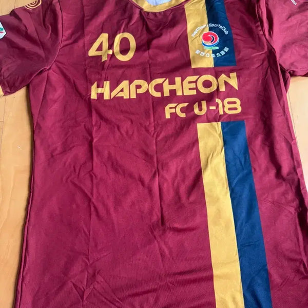 [BUNJANG] Hancheon 18's Short Sleeve Jersey / 한천u18 반팔
