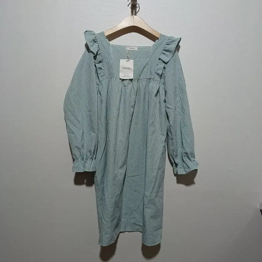 [BUNJANG] Morning Checkered Summer Dress (26A1575) / 새상품) 모닝 잔체크 여름 원피스 (26A1575)