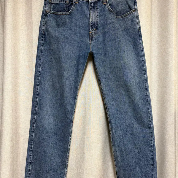 [BUNJANG] Levi's 505 Regular Straight Denim Pants W34 / 리바이스 505 레귤러 스트레이트 데님 팬츠 W34