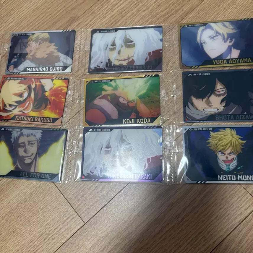 [BUNJANG] My Hero Academia Wafer Card Bundle Set / 나의 히어로 아카데미아 웨하스 카드 일괄판매