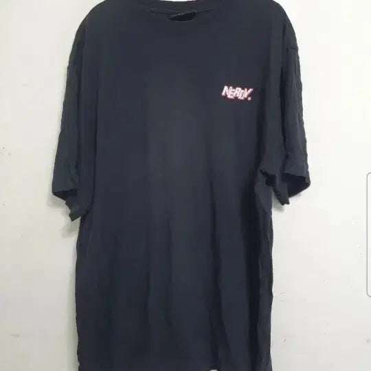 [BUNJANG] NERDY Short Sleeve T-Shirt Black L / NERDY 반팔티블랙.  L