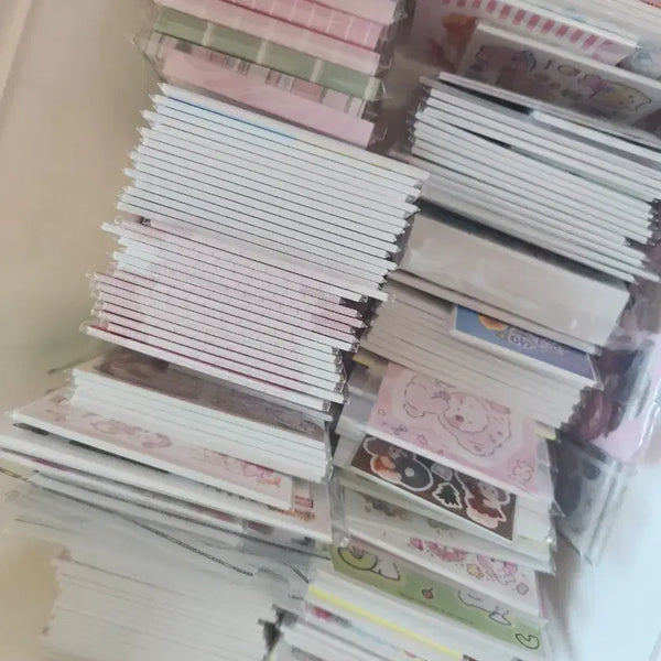 [BUNJANG] 10x Random Box of Assorted Craft Supplies for Decorating Diaries and Packaging / 올취반10배랜박