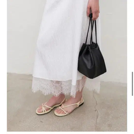 [BUNJANG] Mango Many Please Lambskin Strap Sandals / 새상품 망고매니플리즈 양가죽 스트랩 샌들