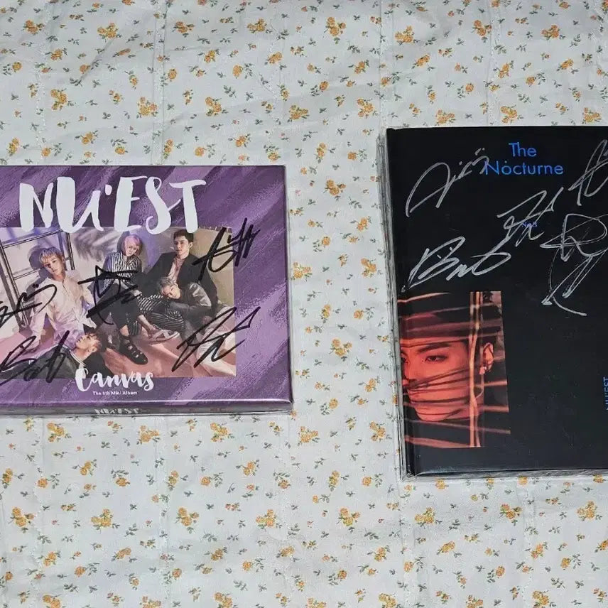 [BUNJANG] NU'EST Signed Album Bundle Set / 뉴이스트 싸인앨범 일괄 판매합니다