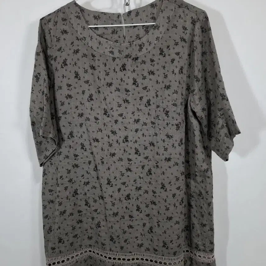 [BUNJANG] Floral Pattern Blouse / 여성 플로럴 패턴 블라우스