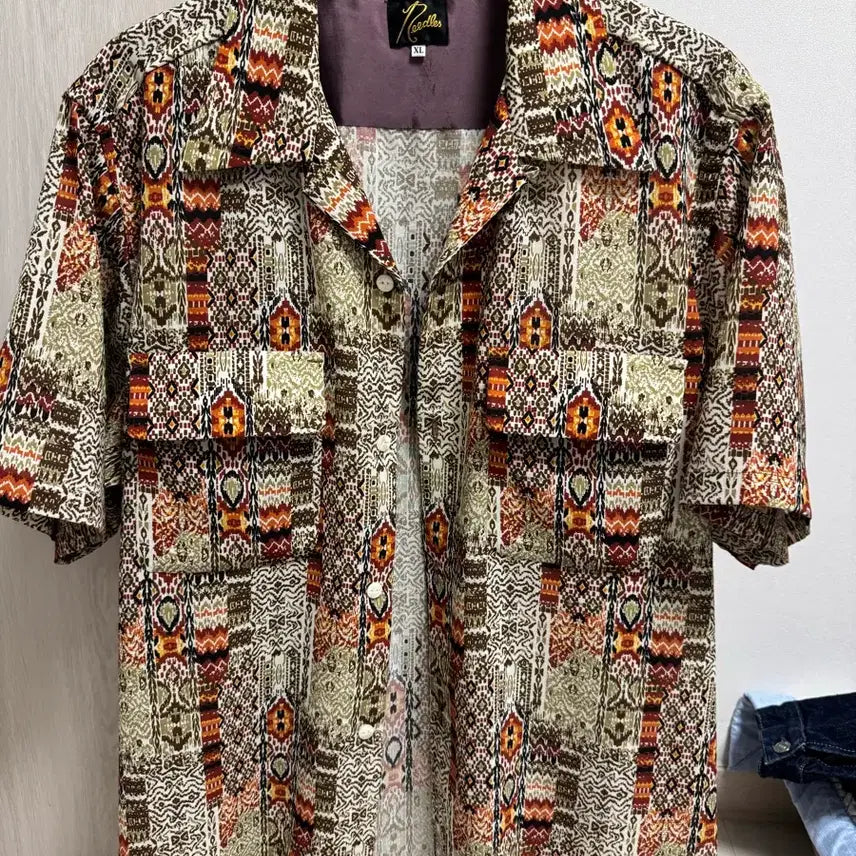 [BUNJANG] Needles Rayon Shirt XL / 니들스 레이온 셔츠 xl사이즈
