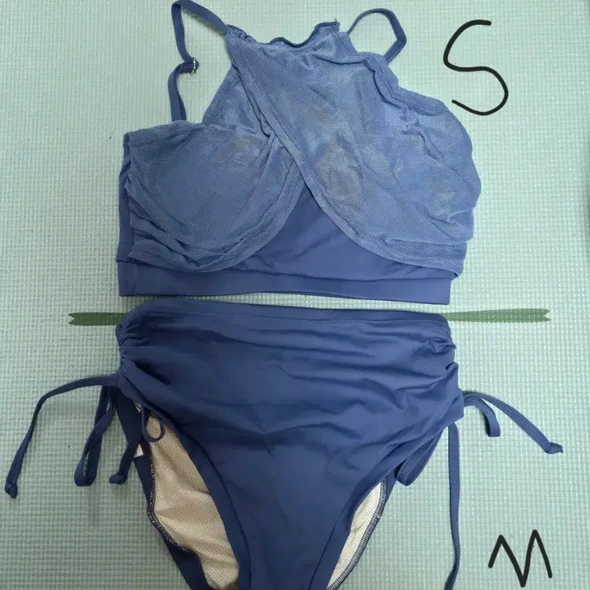 [BUNJANG] Vymade Peony Top Blue / 비메이드 폴웨어 파랑