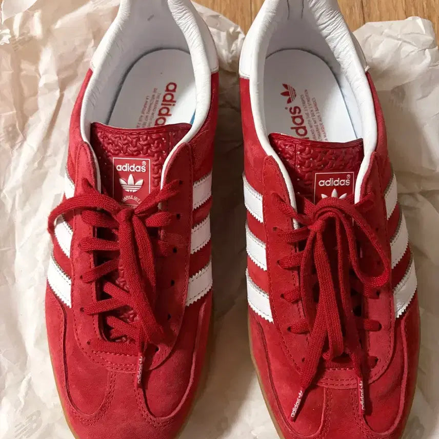 [BUNJANG] Adidas Gazelle Indoor Scarlet / 아디다스 가젤 인도어 스칼렛 260